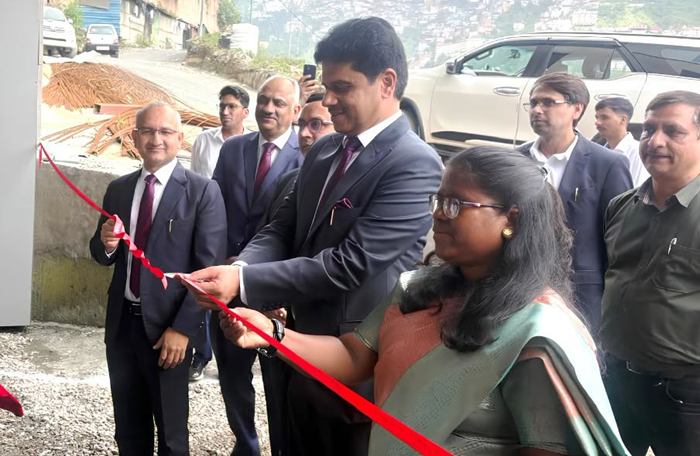 SJVN CMD inaugurates newly installed Fully Mechanised Hydraulic Stack Parking Facility